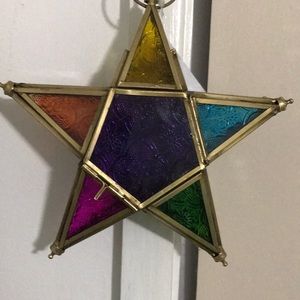 Stained Glass Lantern - small